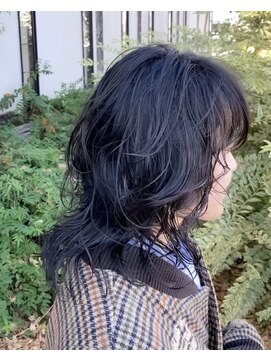 ルプラ ガーデン(le-pla garden) パーマ#ミディアム#ウルフカット#レイヤーカット#豊橋#豊川#田原