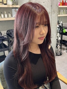 ゼストプラス(ZEST plus) 可愛いカシスカラー