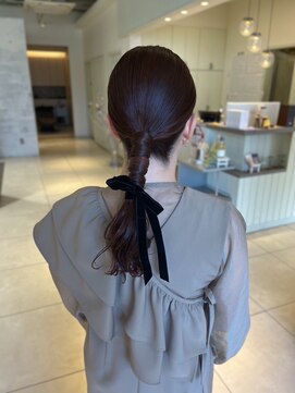 オブジェ シエル(obje't ciel) ヘアセット/一つ結びアレンジ