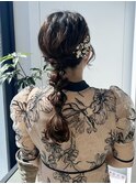フェミニンロング×髪質改善韓国ヘアセットヘアアレンジ[表参道]