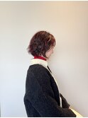 ウェーブ×レッドバイオレット