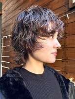 ナループロアオハナ(Nalu pu loa ohana)&nbsp;ショートパーマショートウルフパーマウルフパーマレイヤーパーマ