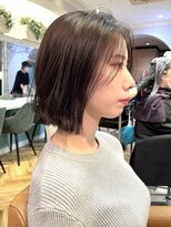 ロンド 銀座(Lond)&nbsp;【Noa】イメチェン外ハネボブ美髪ワイドバング髪質改善縮毛11