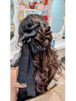 セットサロン マオ(MAO)&nbsp;MAO ハーフアップきれいめおだんご