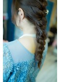 ＊三つ編み込みで可愛くヘアセット＊【Repos 東大宮　東大宮駅】