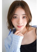 トクテ 吉祥寺(tokute)&nbsp;くびレイヤーエモージュグレージュカラーくびれショート/吉祥寺