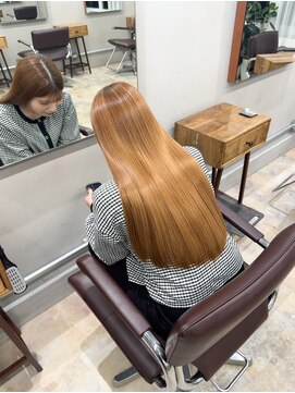 ラボアン 梅田店(lab.em.) 柔らかくなる髪質改善トリートメント