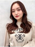 レイヤー/ネビージュ/韓国ヘア/イメチェン/縮毛矯正/中野/