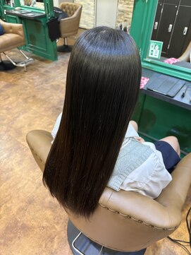 ヘアーラウンジ アンフィ 井土ヶ谷(Hair Lounge Anphi) ツヤツヤ縮毛矯正
