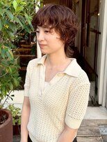 モク 大阪梅田店(MOK)&nbsp;【ウルフ】ニュアンスウルフパーマ