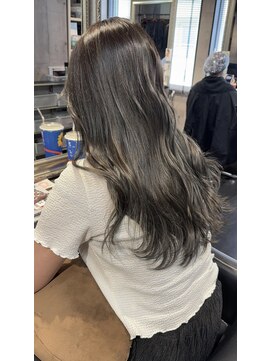 ヘア フラッグ 西葛西店(hair flag) 【赤みを抑えた、柔らかオリーブグレージュ】