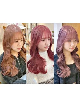 小顔見せ×トレンド感が叶う韓国風の顔周りカット☆ばっさりカットしなくても柔らかな女性らしさを演出◎