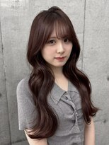 ロンドホットリップ 立川(Lond hot lip)&nbsp;チャコールグレー/ココアグレージュ/ミディアムレイヤーカット
