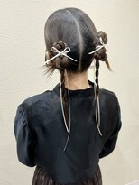 プフ 伏見(puf)&nbsp;[puf 伏見/丸の内/栄/名古屋]タイトなツインアレンジ★kasumi