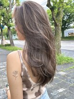 ディーン 名駅店(DEAN)&nbsp;レイヤーカット　ハイライト　デザインカラー　ブリーチ　人気