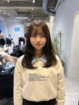 ローレンジウ(LOREN JU)&nbsp;ハッシュカット/小顔/ココアベージュ/オリーブグレー/名駅名古屋