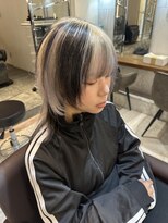 ルッカヘアガーデン 鶴ヶ島店&nbsp;ウルフカット/デザインカラー/ローライト/インナーカラー