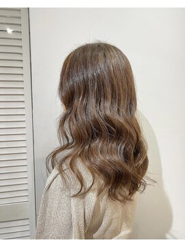 ラピスタ 池袋(Lapista) 韓国ヘアハッシュカットダブルハイライトカラー【Lapista池袋】