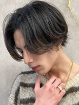 ロンドオム 池袋(Lond Homme) men's/メンズ/フェザーパーマ/黒染め/韓国