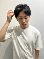 コトナ(kotona) 【ナチュラルセンターパート】メンズヘアセットフルバング渋谷