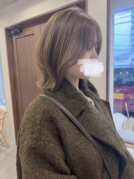 ヒイロ(hiilo.) 【hiilo.～miya】レイヤーボブカット