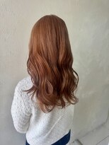 ユッカ 高槻茨木店(YUCCA) 【YUCCA 】大人可愛い20代30代40代くびれ巻き/オレンジカラー