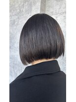 アリュメ 三重鈴鹿店(allum)&nbsp;黒髪の収まるボブ   鈴鹿/白子/髪質改善/パーソナルカラー/