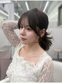 盛れる顔周りカット♪/透明感グレージュカラー◯伊藤