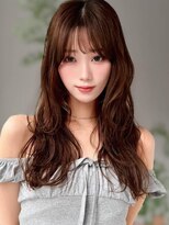 アグ ヘアー シオン イオンタウン塩釜店(Agu hair sion)&nbsp;《Agu hair》フェミニンレイヤーカット×ミルクティーブラウン