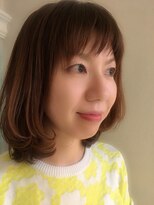 ロンド 銀座(Lond)&nbsp;春のひし形ヘアー 担当川瀬賢翁