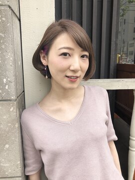 アンドプラス(And plus) ほんのりアシメボブ