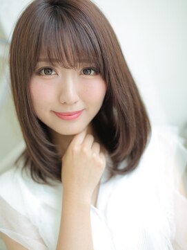 アグ ヘアー リボーン 新発田店(Agu hair reborn) 女子度No.1☆ナチュラルセミディ