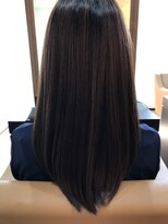 ブリス(VLISS)&nbsp;ケラチンストレート_ミニマムボブジグザグバング3Dカラー