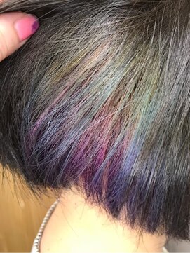 リミエ(RIMIE) インナーカラー・ユニコーン・レインボー