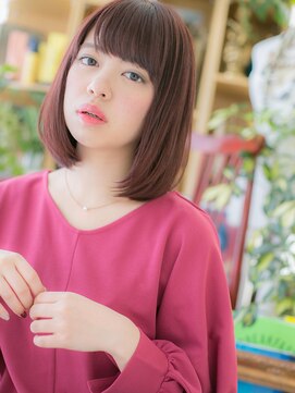 カバーヘア ブリス 北浦和(COVER HAIR bliss) ★クラシカルな厚めパング☆大人かわいいj小顔前下がりボブ★6