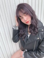 ロア 福岡天神本店(LORE)&nbsp;透け感抜群ラベンダーグレージュ