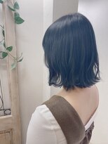 美容室 パルス 静岡鷹匠店(PALS)&nbsp;ネイビーブラック