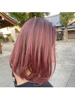 レガシーヘアーデザイン(Legacy hair design)&nbsp;ピンクバイオレットグラデーション