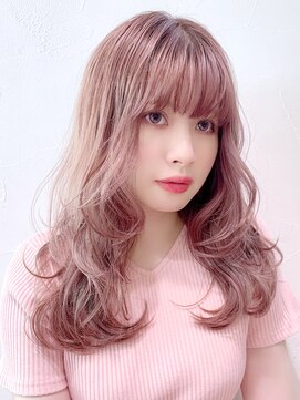 アルバム 新宿(ALBUM SHINJUKU) ふわふわレイヤー巻き_ショコラベージュボブルフ_68564