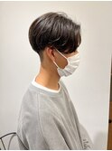 センターパート ニュアンスパーマ 池袋メンズ マッシュ