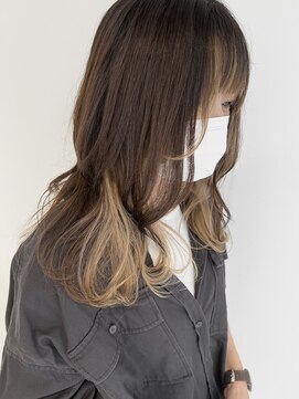 ヘアーサロン フーガ 春日部店(HAIR SALON fuuga) フレーミングカラー