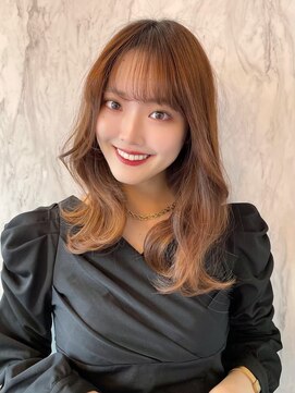 ルームバイシー 新宿(Loom. by Sea) くびれヘア/透明感カラー/新宿/透明感カラー/艶感カラー