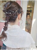 結婚式☆ヘアアレンジ