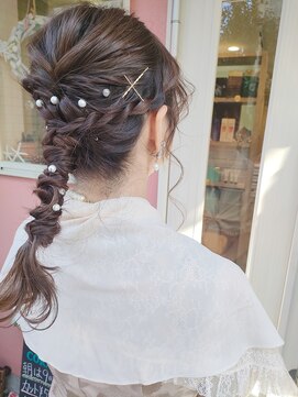 ヘアーアンドスパ コーラルルーム(Hair&spa CORAL room) 結婚式☆ヘアアレンジ