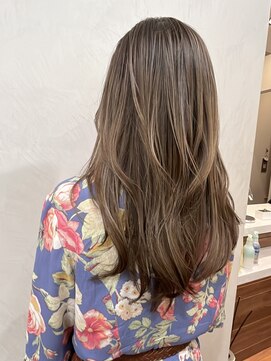 ネックス 表参道本店(nex) 【nex 表参道】白髪ぼかし ハイライト 齋藤