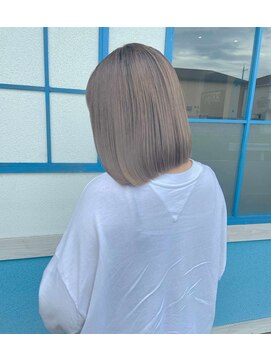 ヘアーメイク コラソン(hair make corazon) 似合わせカットメルティカラー着物フェミニンロング