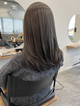 アノネ(anone) テンダートリートメント×オリーブグレー