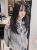 キーン 吉祥寺店(keen)&nbsp;《カネコ》艶ブラック×レイヤーカット