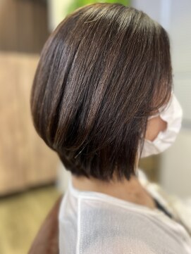 ナチュラル 仙台駅前店(Natural) 魔法の縮毛矯正ケアルーガと艶ボブ