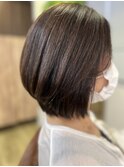 魔法の縮毛矯正ケアルーガと艶ボブ